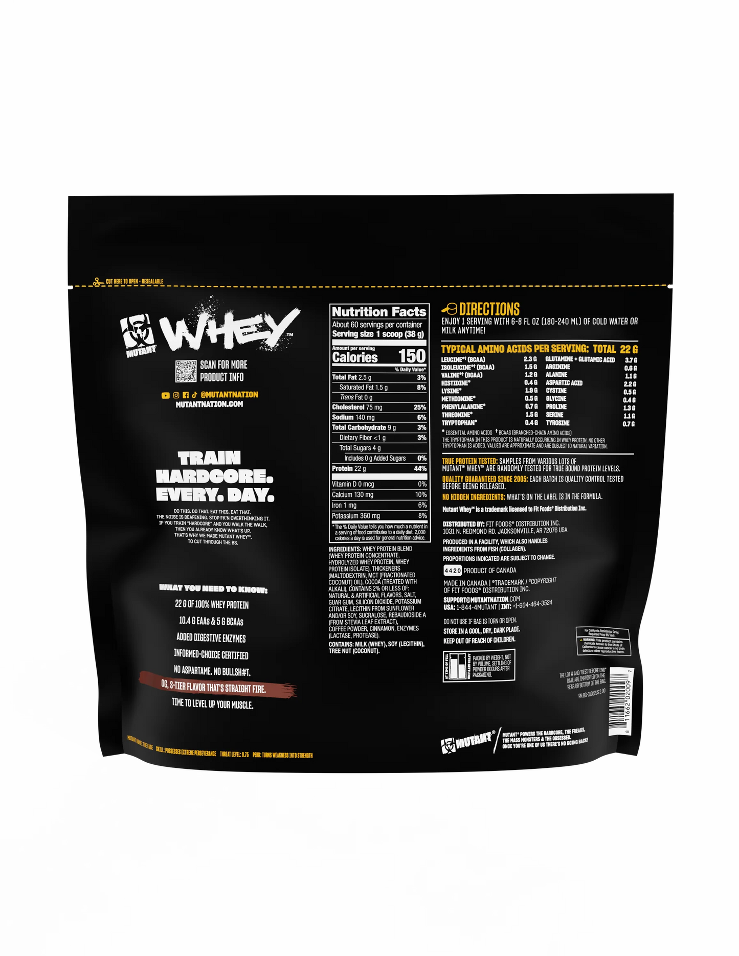 MUTANT WHEY 5Lb.