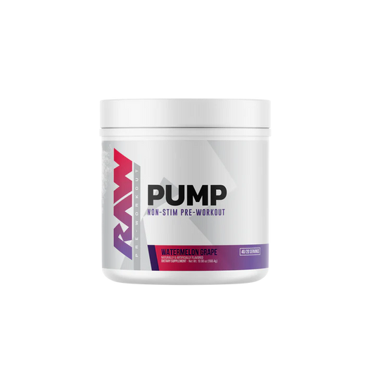 RAW PUMP NON-STIM