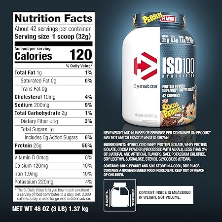ISO 100 3 Lb