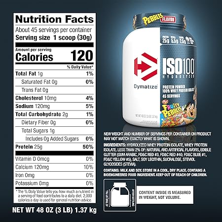 ISO 100 3 Lb