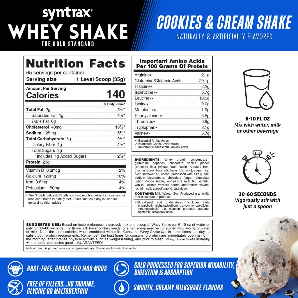 WHEY SHAKE 5 Lb