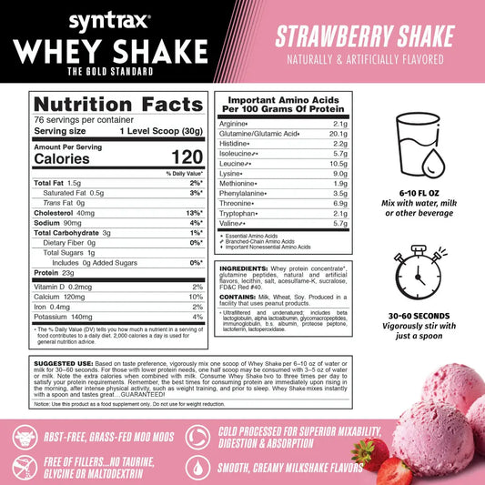 WHEY SHAKE 5 Lb