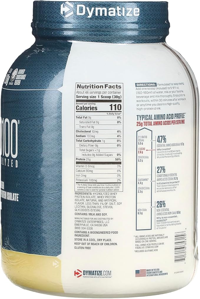 ISO 100 3 Lb