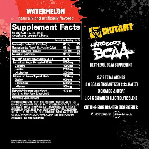 HARDCORE BCAA MUTANT