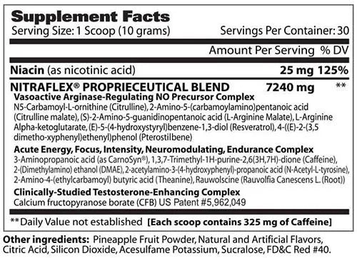 NITRAFLEX FORMULA ORIGINAL 30ser.
