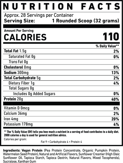 GHOST VEGAN 2LB