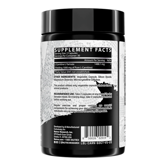 L-CARNITINA NUTREX 60CAPS.