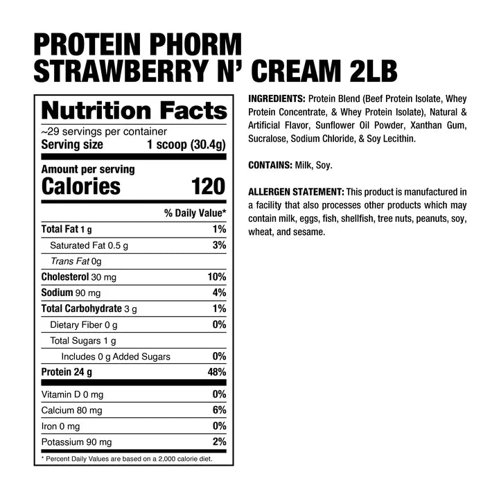 PROTEIN PHORM 2LB