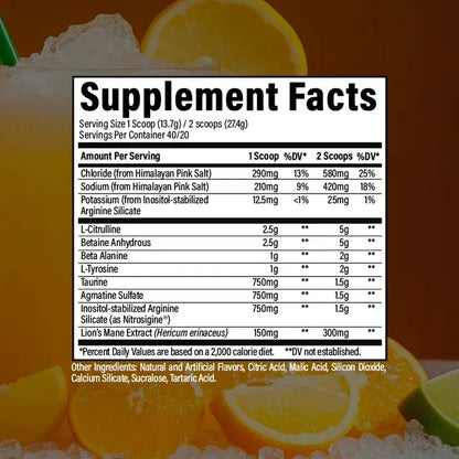 RAW PUMP NON-STIM