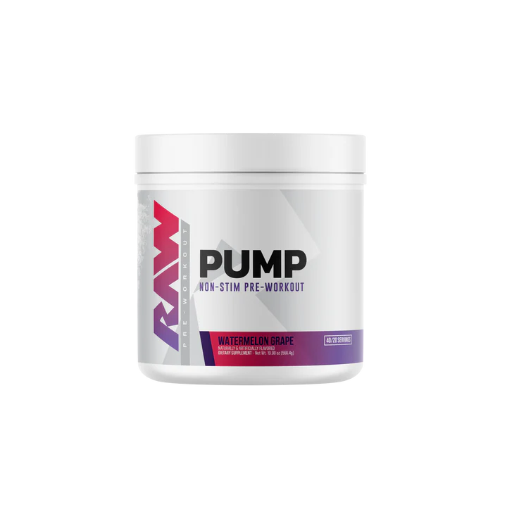 RAW PUMP NON-STIM