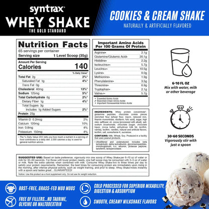 WHEY SHAKE 5 Lb