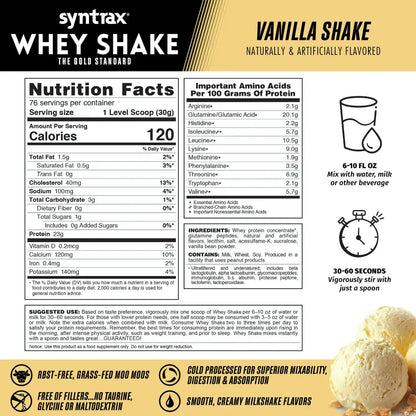 WHEY SHAKE 5 Lb