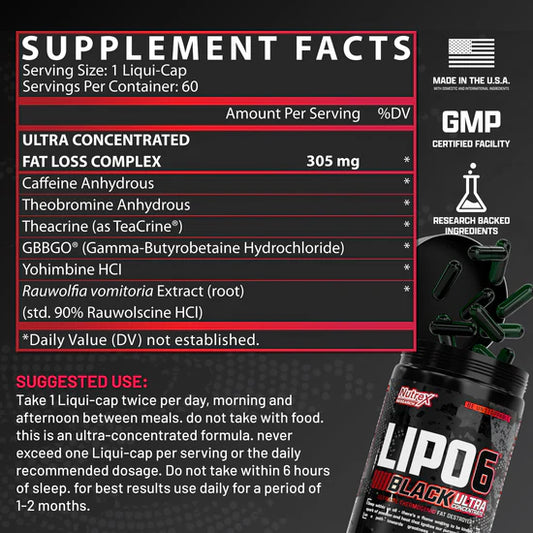LIPO 6 BLACK