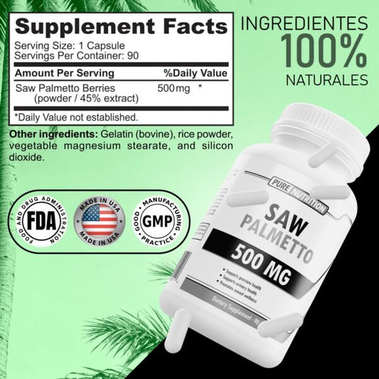SAW PALMETTO 500MG